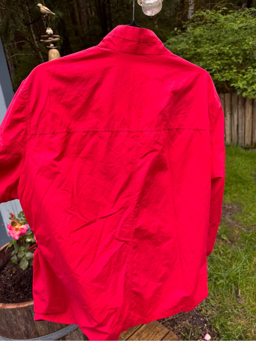 Elena Miro Bright Red Utility Jacket - Picture 6 of 9